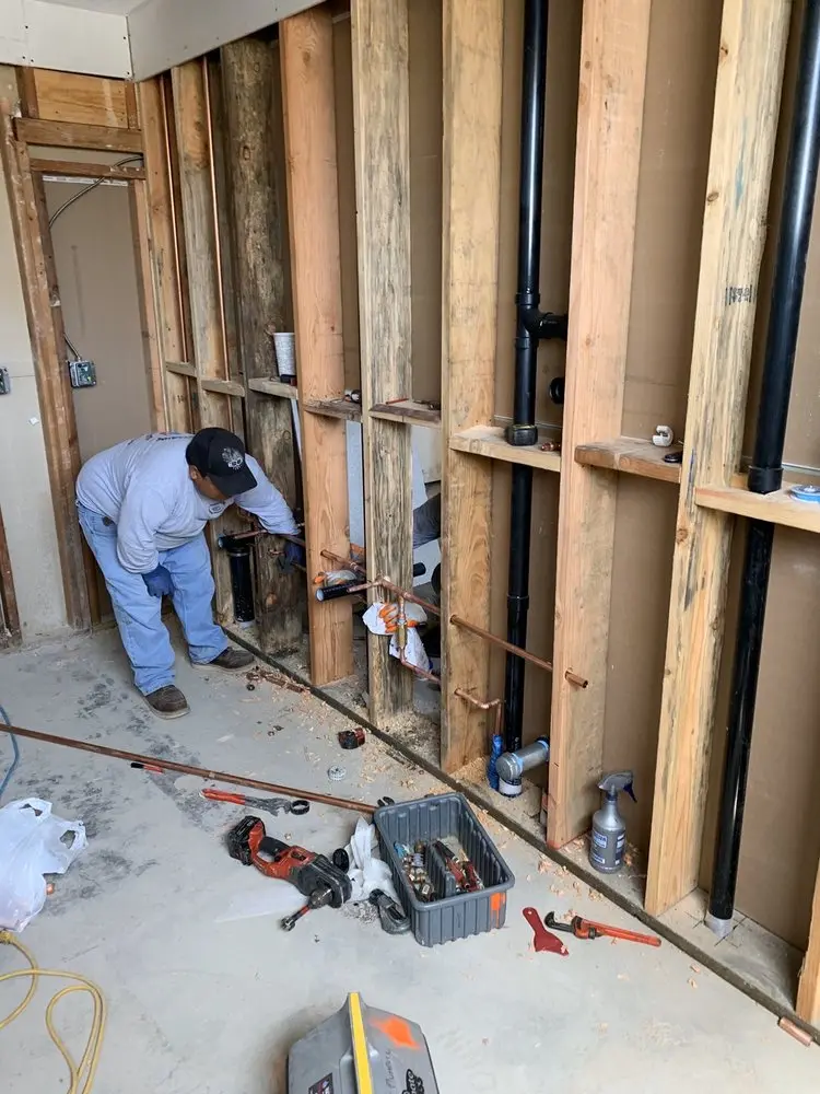 Commercial rough-in plumbing for Trenchless Sewer Repair in Isla Vista